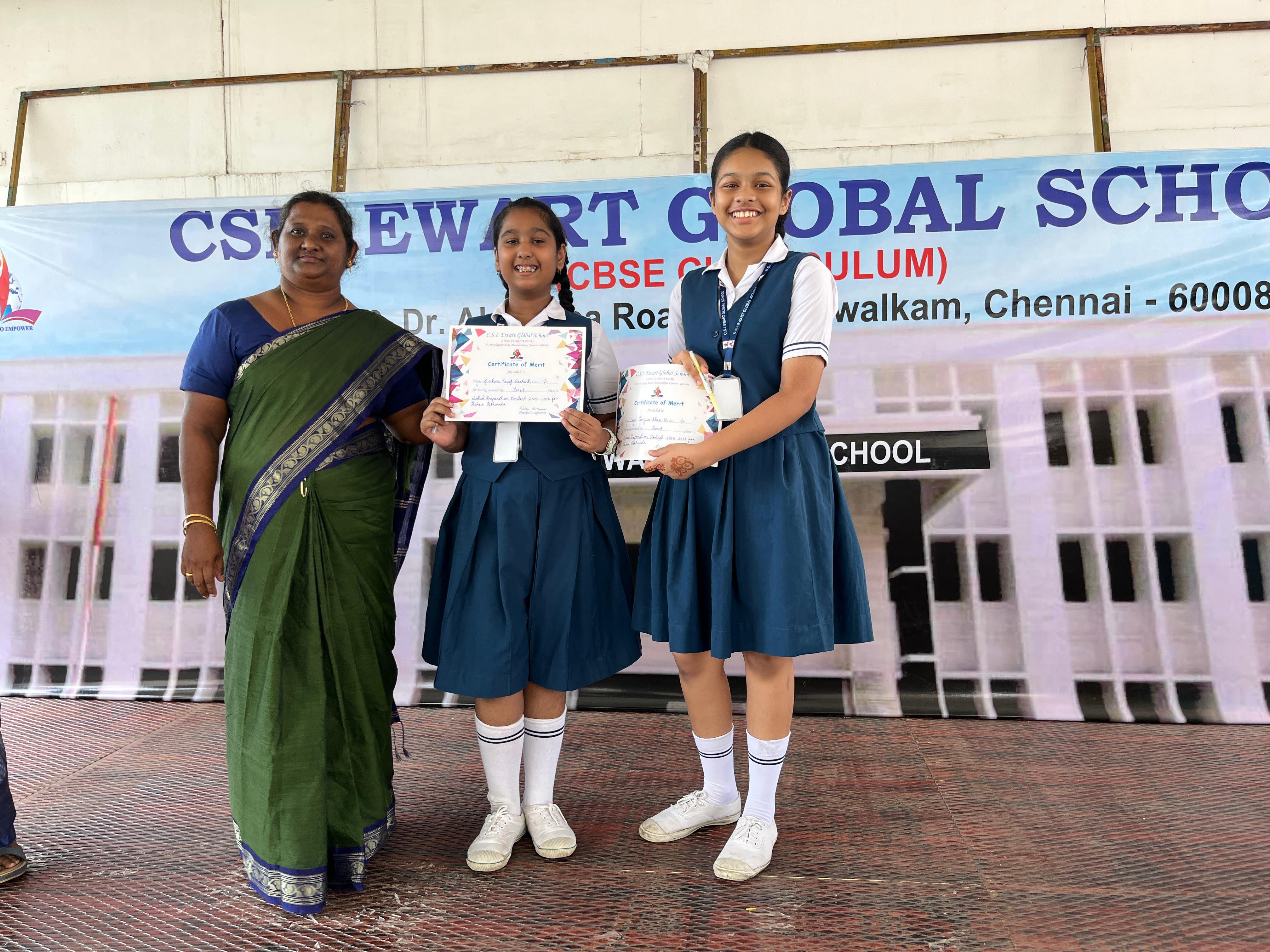 SALAD MAKING CONTEST WINNERS 2025