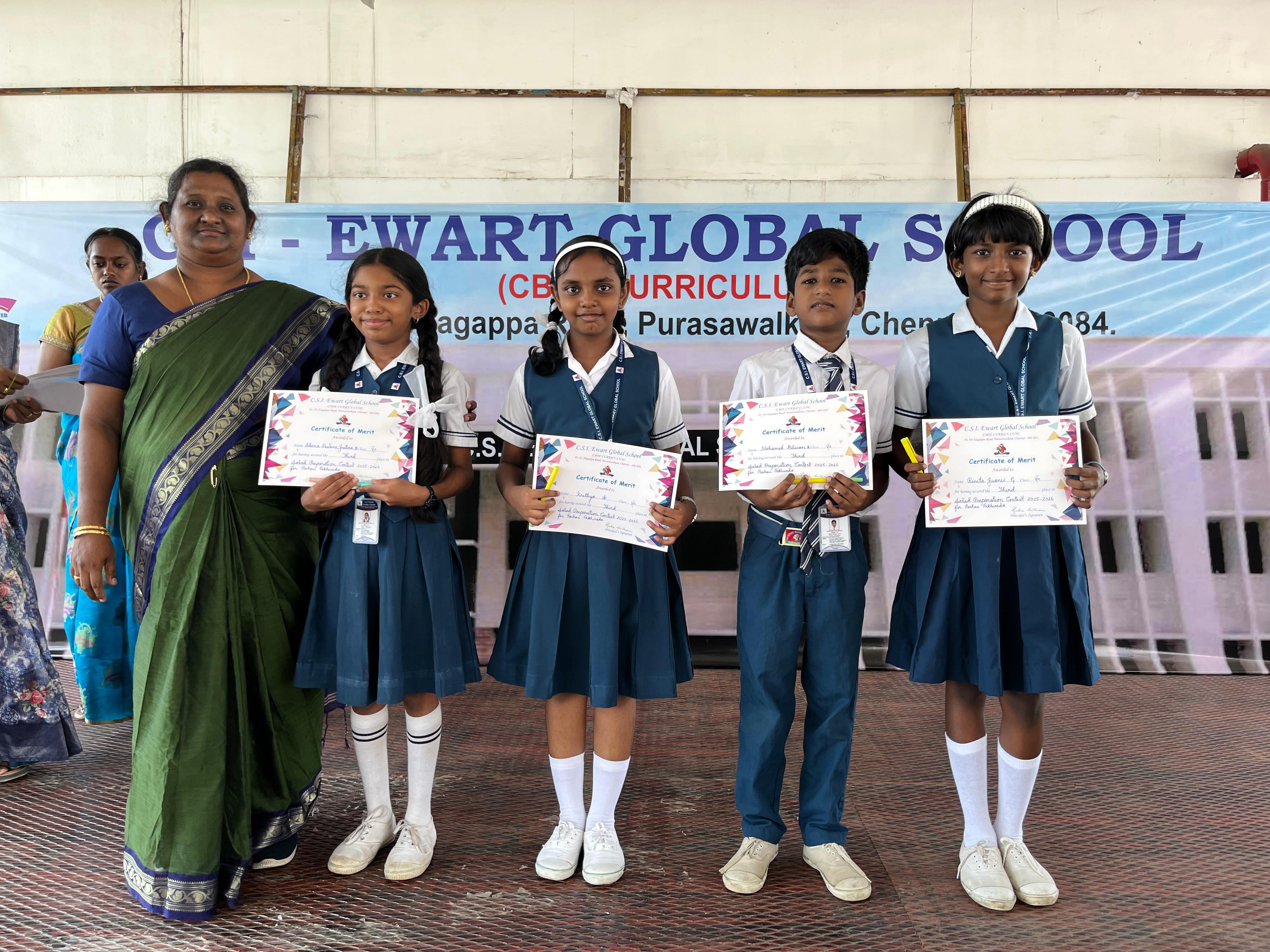 SALAD MAKING CONTEST WINNERS 2025