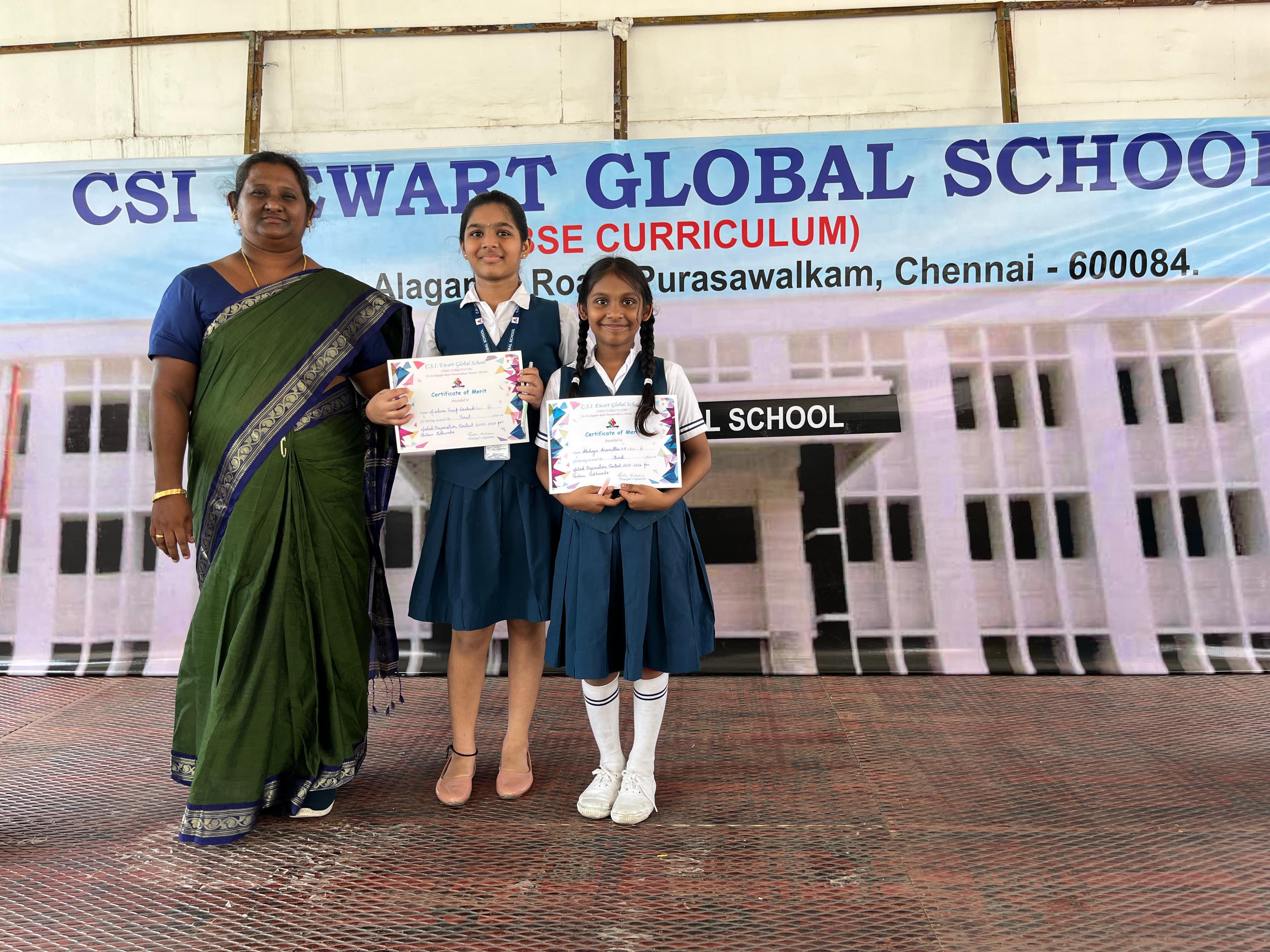 SALAD MAKING CONTEST WINNERS 2025