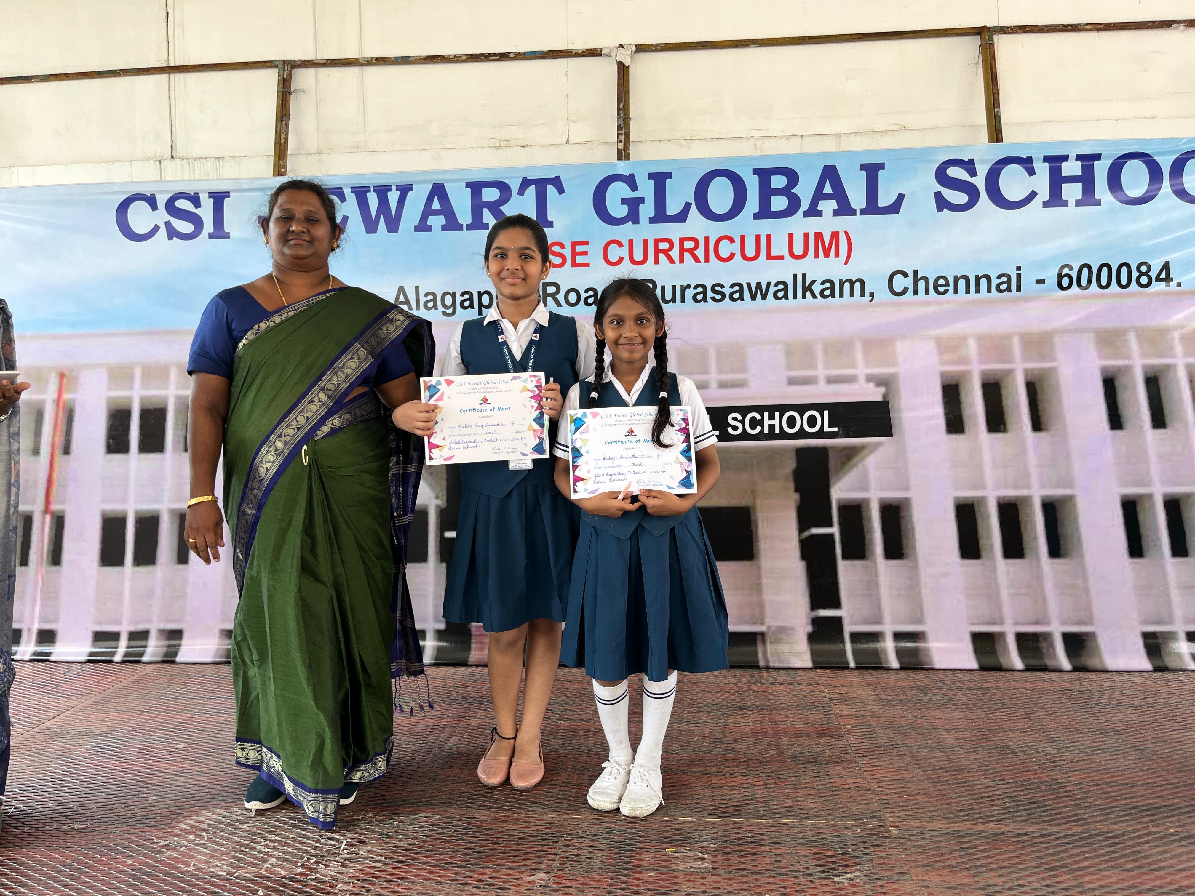 SALAD MAKING CONTEST WINNERS 2025