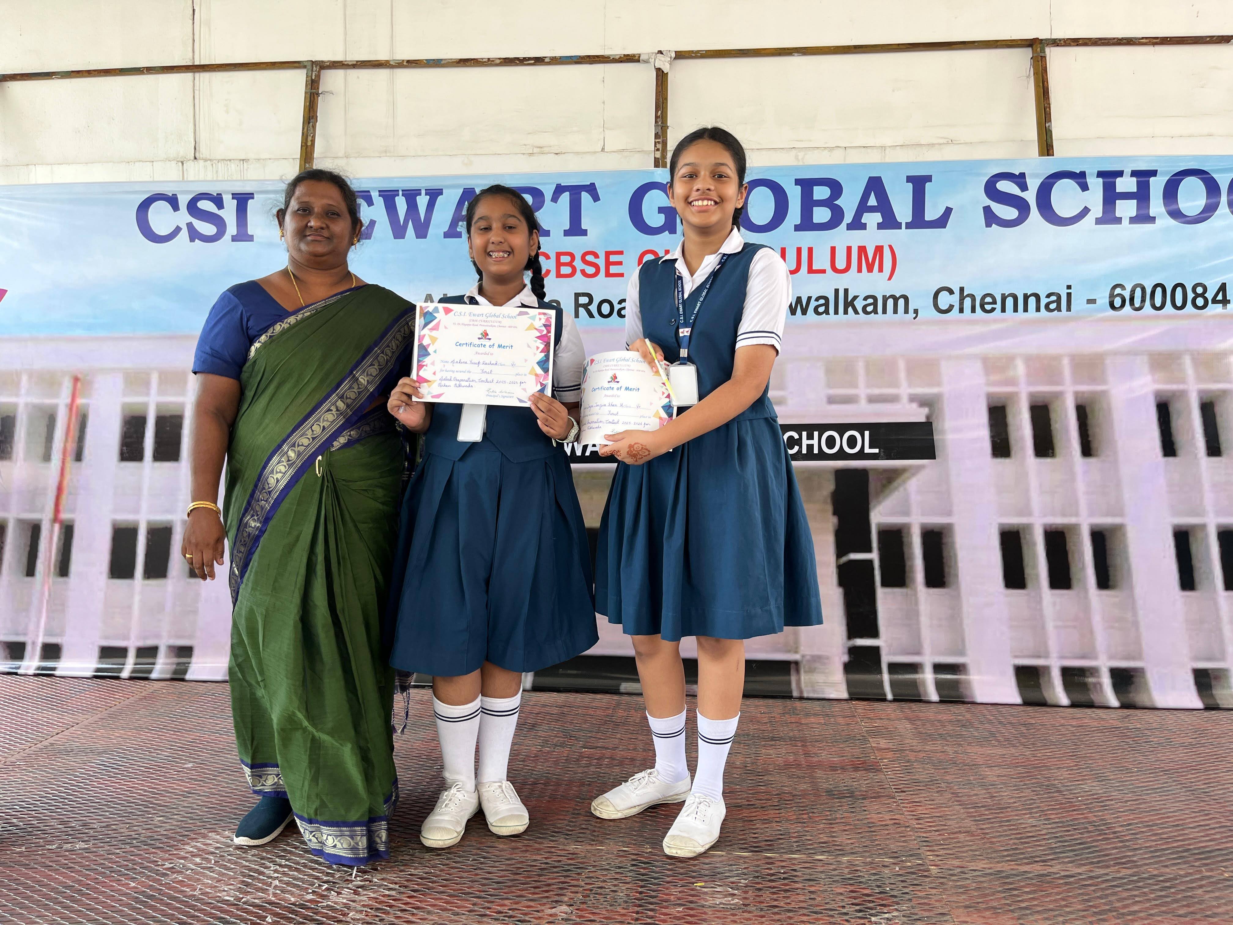 SALAD MAKING CONTEST WINNERS 2025