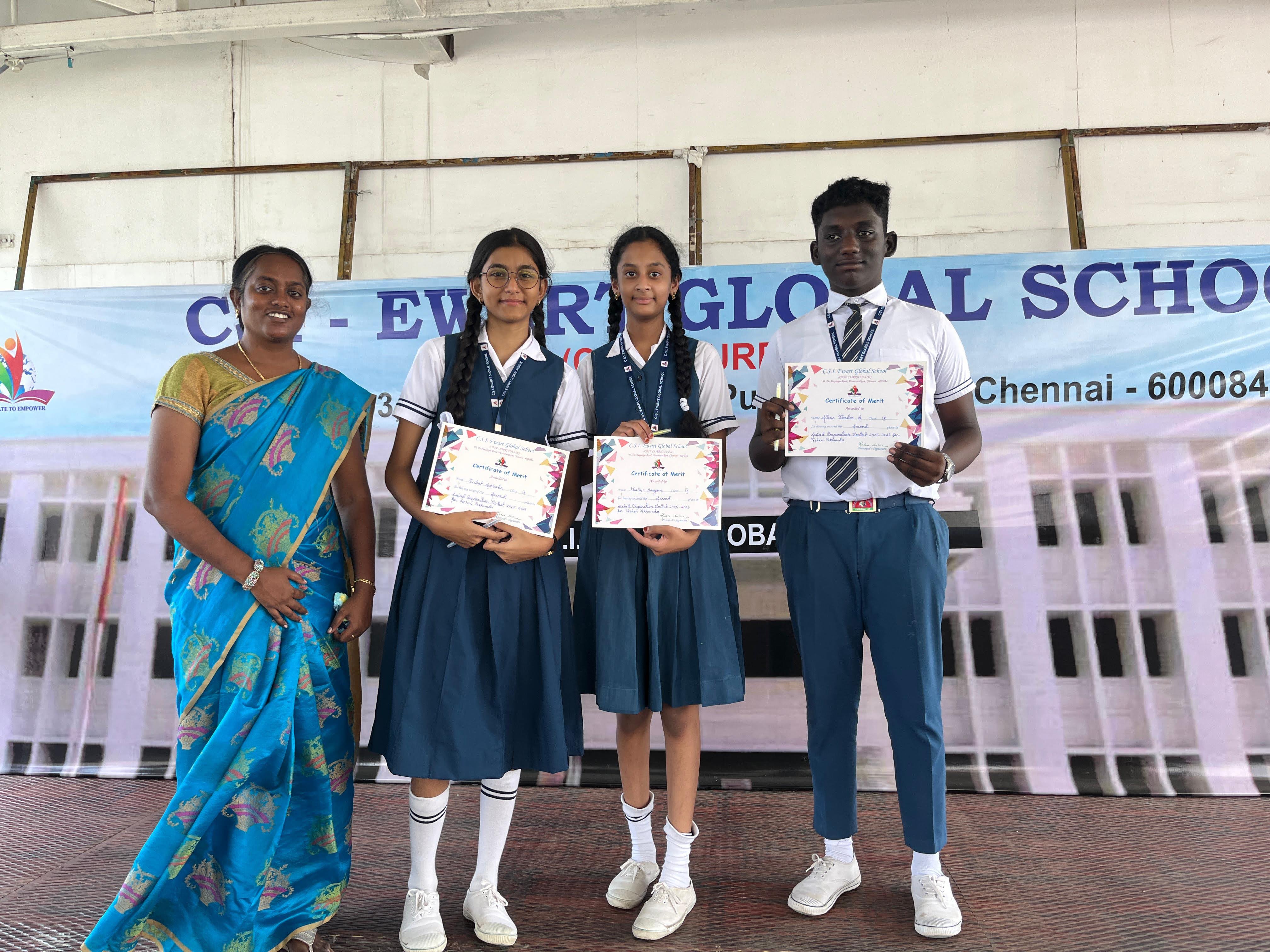 SALAD MAKING CONTEST WINNERS 2025